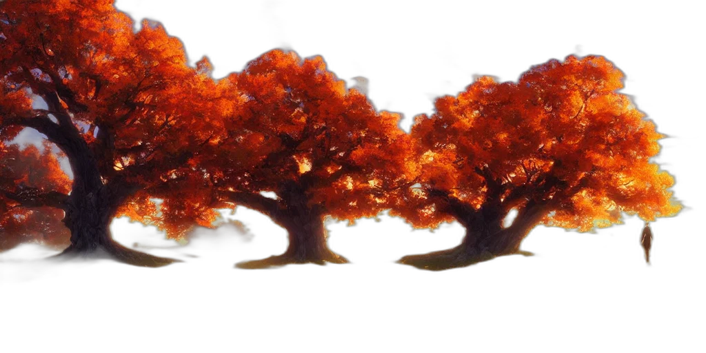 tree, crown, hair, dragon transparent PNG cut-out