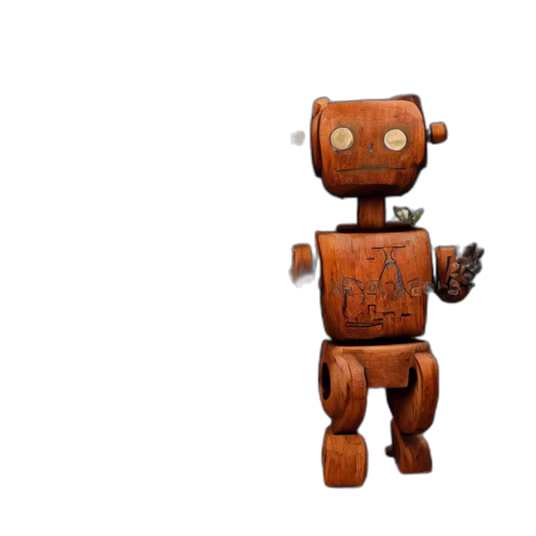 robot, creature, animal, staff transparent PNG cut-out