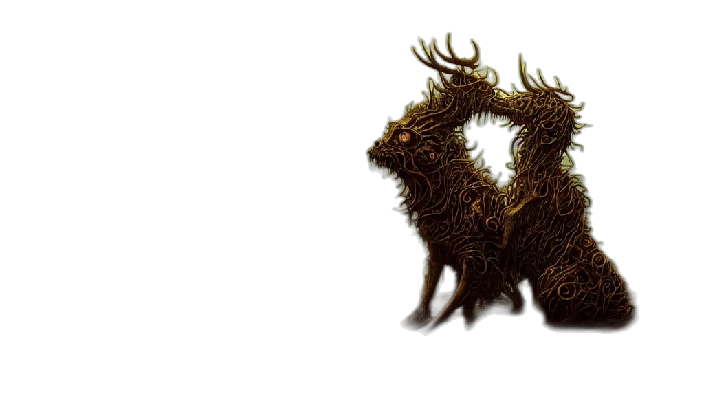 animal, creature, hair, dragon transparent PNG cut-out