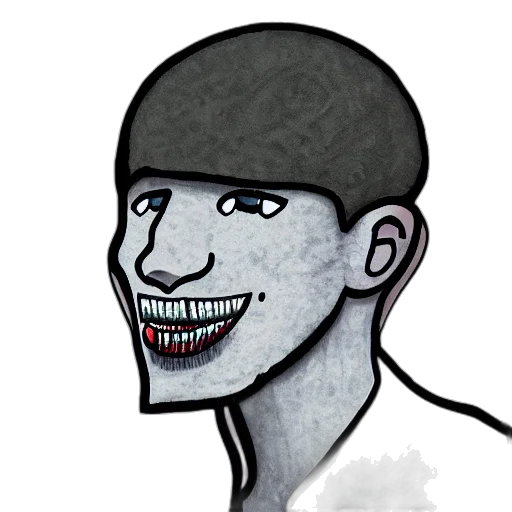 face, mask, hat, creature transparent PNG cut-out