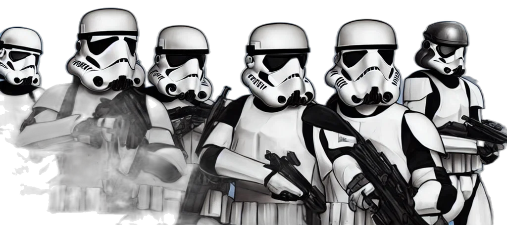 comic book art, concept art, cartoon, fantasy art transparent PNG cut-out