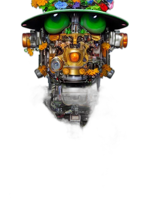 robot, car, weapon, mask transparent PNG cut-out