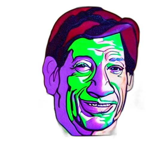 face, mask, creature, jacket transparent PNG cut-out