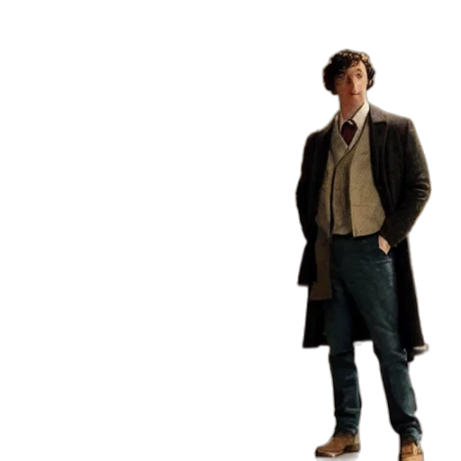 jacket, staff, concept art, pixel art transparent PNG cut-out