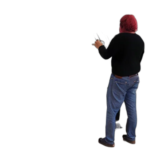 jacket, staff, weapon, hat transparent PNG cut-out