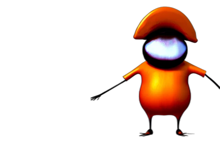 staff, weapon, creature, robot transparent PNG cut-out