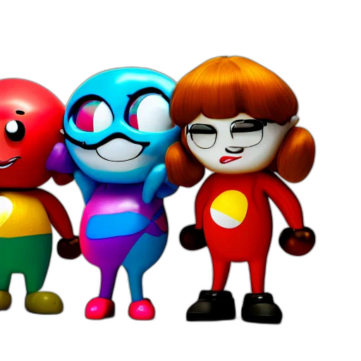 3d render, concept art, comic book art, cartoon transparent PNG cut-out
