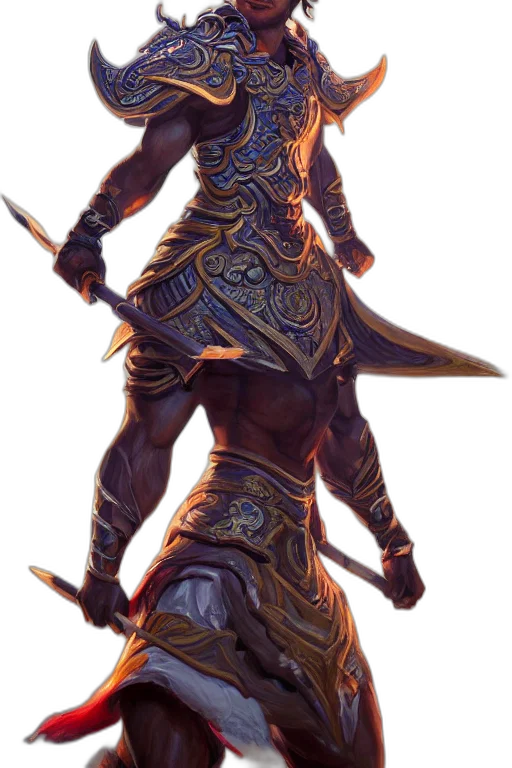 sword, staff, weapon, fantasy art transparent PNG cut-out