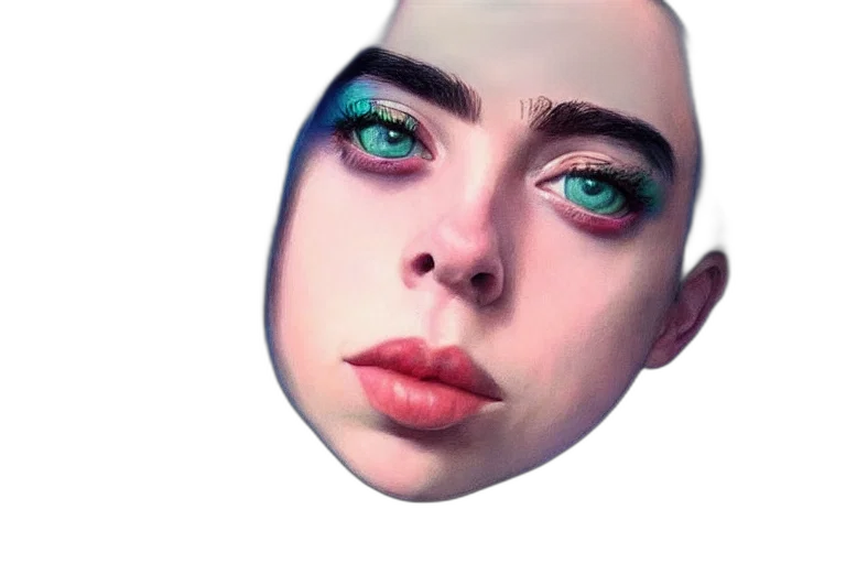 face, mask, creature, robot transparent PNG cut-out