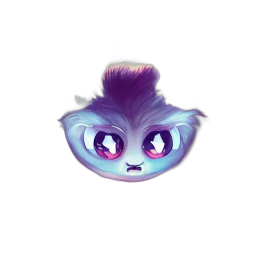 creature, staff, hair, dragon transparent PNG cut-out