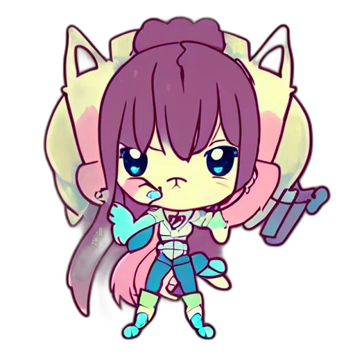 staff, weapon, anime, pixel art transparent PNG cut-out