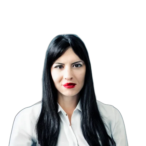 staff, face, jacket, jewelry transparent PNG cut-out