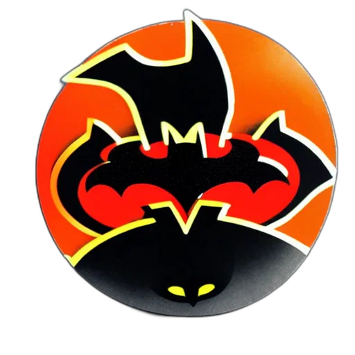mask, staff, comic book art, 3d render transparent PNG cut-out