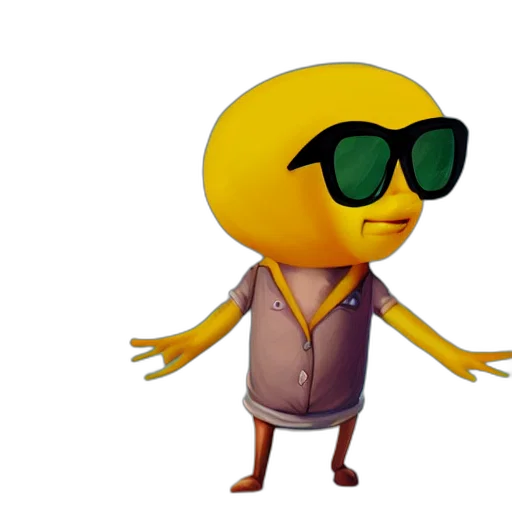 mask, jacket, staff, animal transparent PNG cut-out