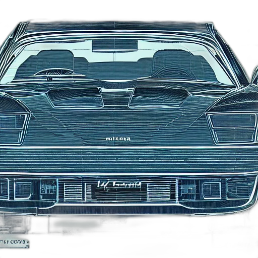 car, photorealistic, concept art, detailed transparent PNG cut-out