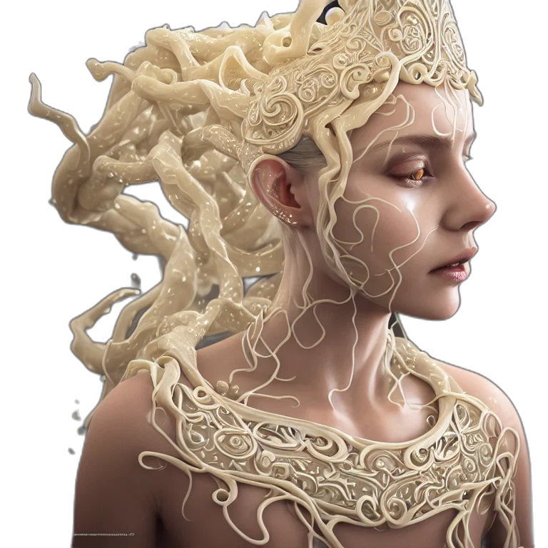 hair, crown, mask, jewelry transparent PNG cut-out