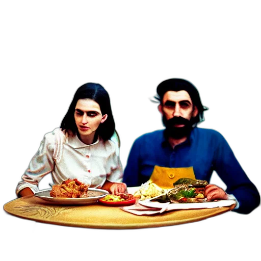 food, face, mask, concept art transparent PNG cut-out