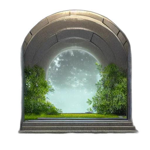 umbrella, building, face, car transparent PNG cut-out
