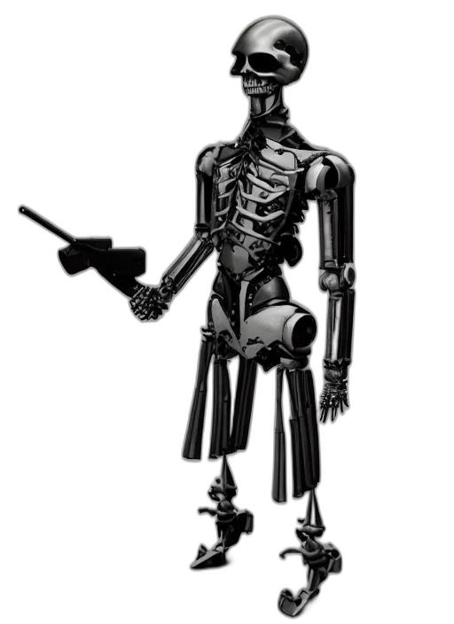 robot, staff, animal, weapon transparent PNG cut-out