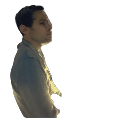 jacket, staff, face, robot transparent PNG cut-out