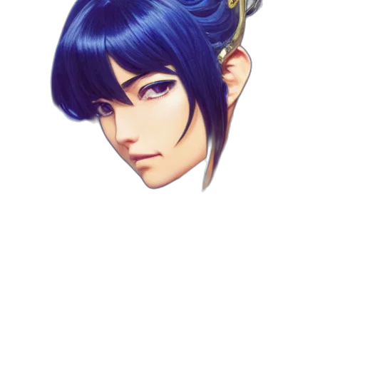 face, crown, mask, staff transparent PNG cut-out
