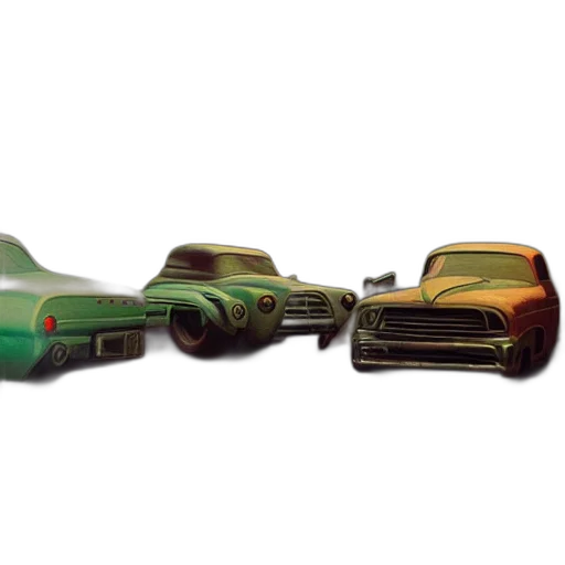 car, weapon, bottle, concept art transparent PNG cut-out