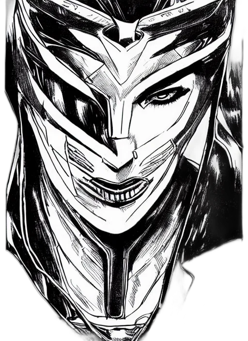 mask, face, creature, robot transparent PNG cut-out