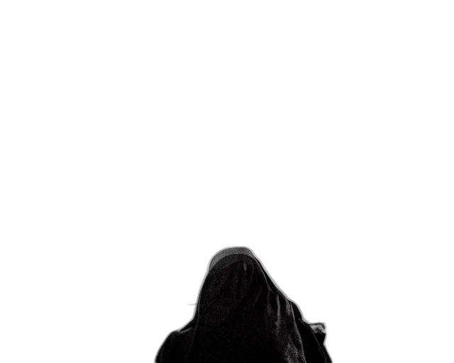 jacket, mask, creature, dress transparent PNG cut-out