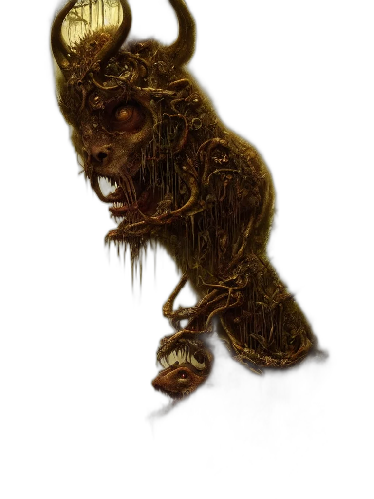creature, animal, mask, face transparent PNG cut-out