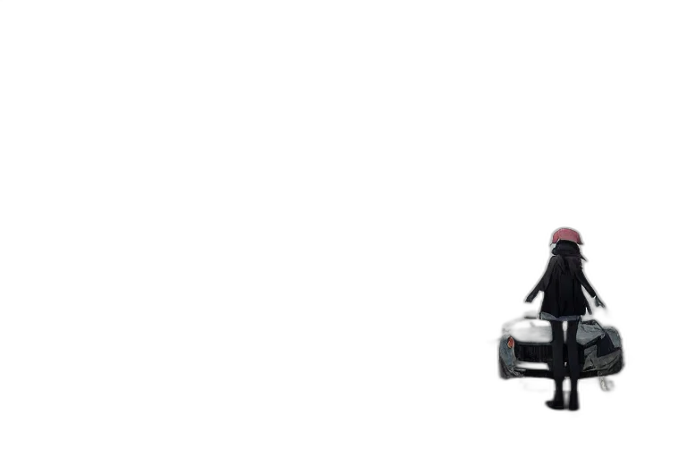 robot, car, staff, weapon transparent PNG cut-out