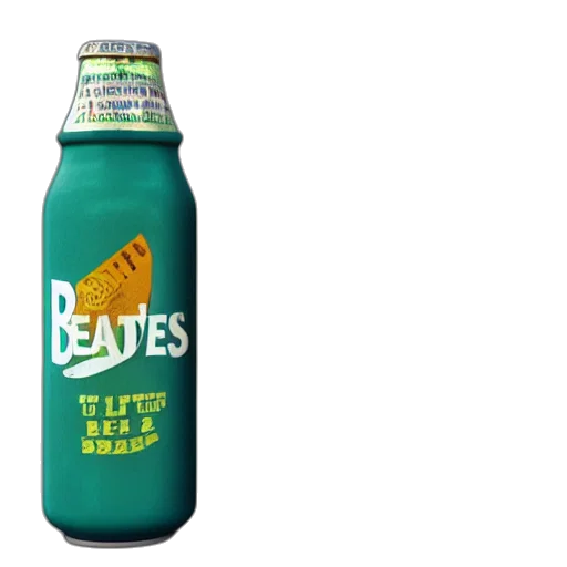 bottle, food, 3d render, render transparent PNG cut-out