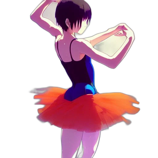 dress, flower, crown, staff transparent PNG cut-out