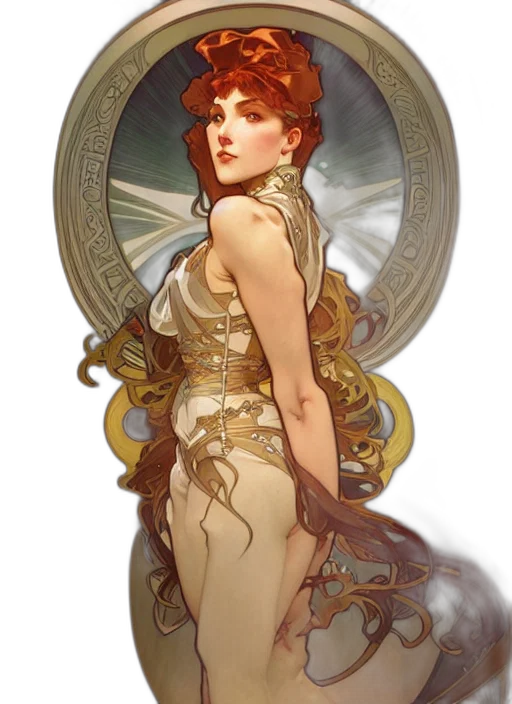 dress, crown, jewelry, fantasy art transparent PNG cut-out