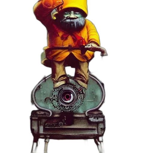 staff, robot, weapon, mask transparent PNG cut-out