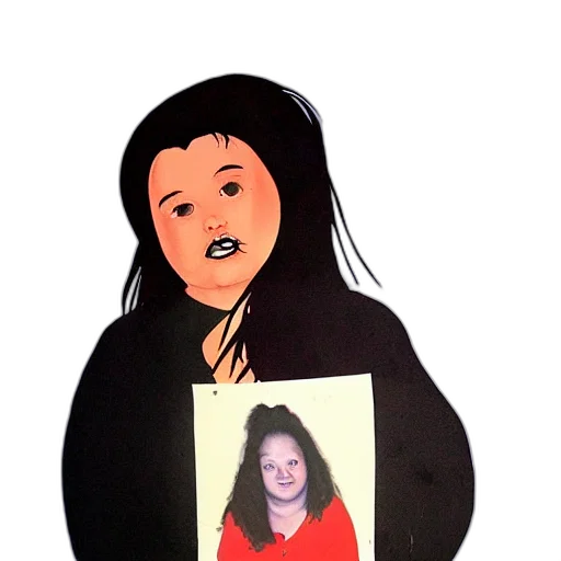 face, dress, creature, hair transparent PNG cut-out