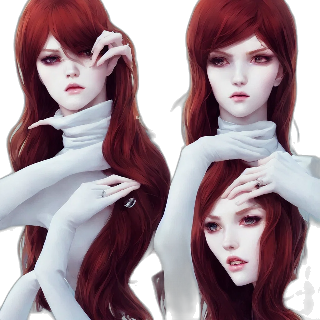 face, mask, creature, fantasy art transparent PNG cut-out