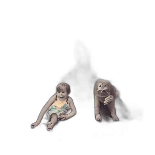 creature, concept art, 3d render, watercolor transparent PNG cut-out