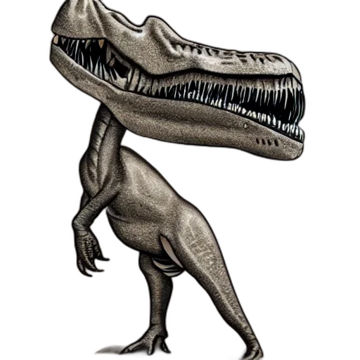 creature, animal, dragon, staff transparent PNG cut-out
