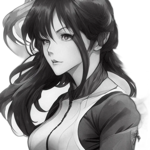 face, dress, anime, fantasy art transparent PNG cut-out