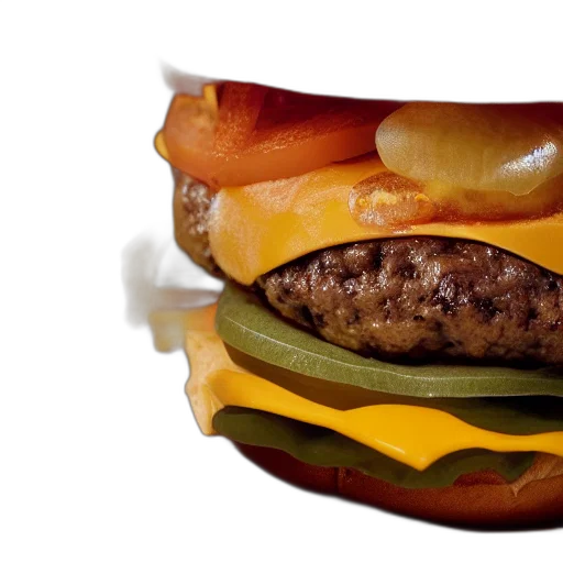 food, photorealistic, 3d render, very transparent PNG cut-out