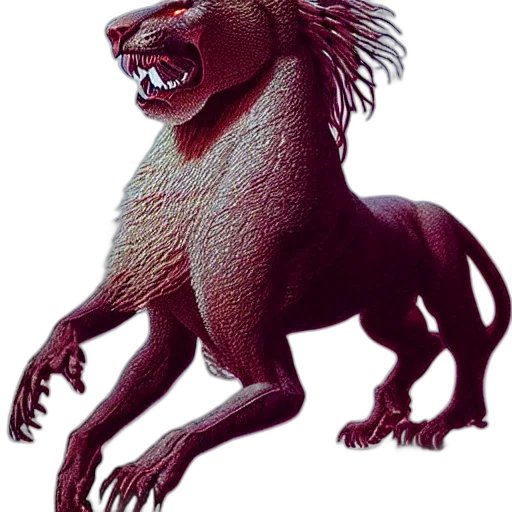 dragon, creature, animal, staff transparent PNG cut-out