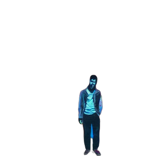 jacket, mask, robot, creature transparent PNG cut-out