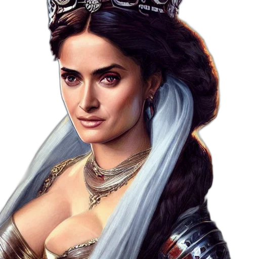 crown, jewelry, face, sword transparent PNG cut-out