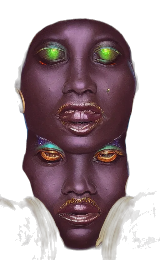 mask, face, jewelry, crown transparent PNG cut-out