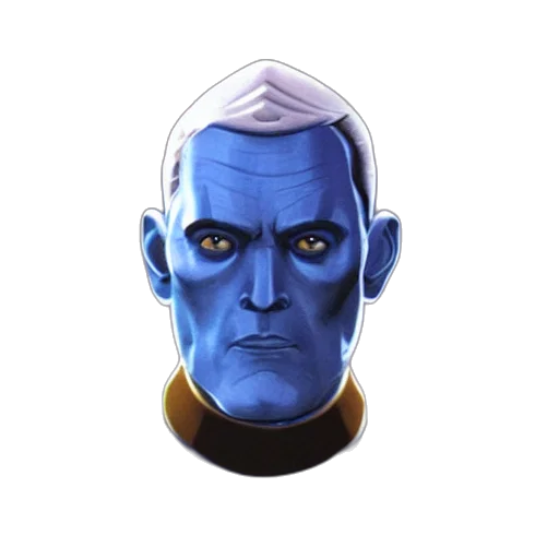 face, mask, staff, robot transparent PNG cut-out