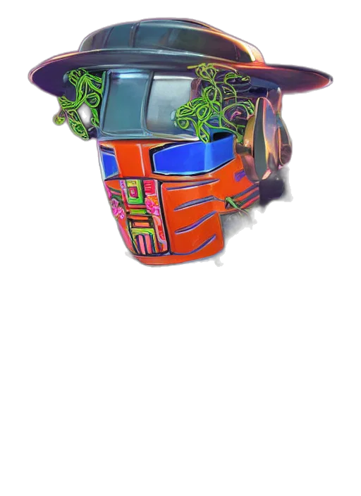 hat, robot, mask, crown transparent PNG cut-out