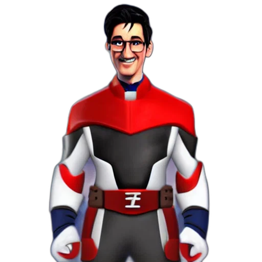 robot, jacket, cartoon, comic book art transparent PNG cut-out