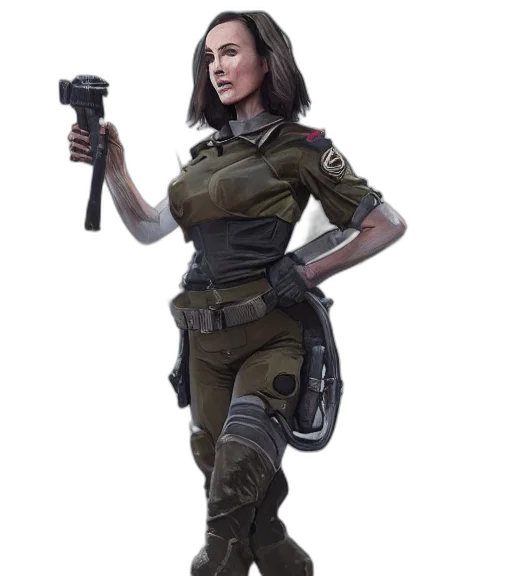 staff, weapon, robot, concept art transparent PNG cut-out