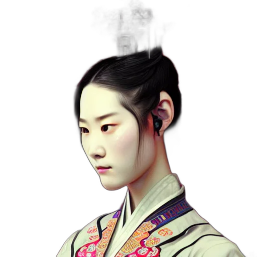 staff, face, dragon, photorealistic transparent PNG cut-out