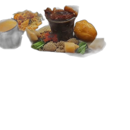 food, 3d render, photorealistic, concept art transparent PNG cut-out